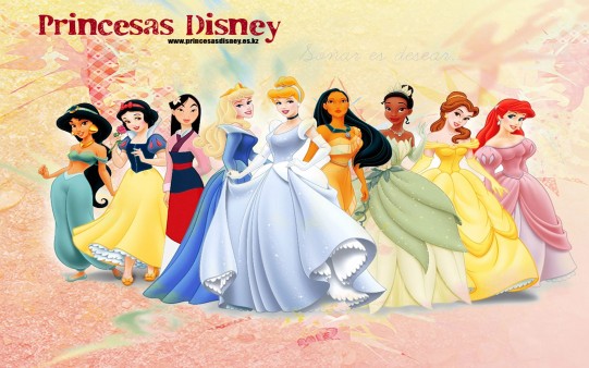 Fondo Princesas Disney para Pantalla.