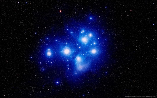 Estrellas Brillando en el espacio Exterior