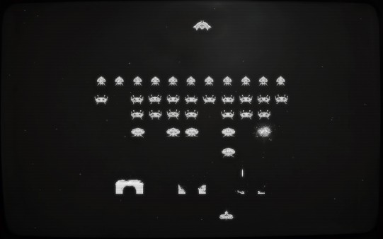 Fondo Retro. Space Invaders