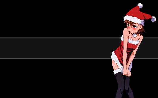 Fondo de Pantalla Chica Anime Navidad