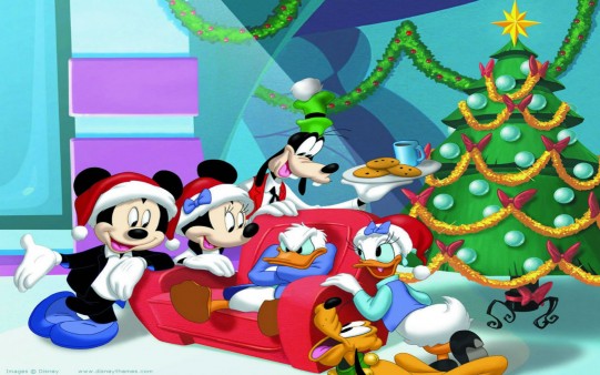 Mickey Mouse en Navidad para Pantalla