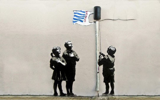 Fondo de Pantalla de Graffiti Banksy